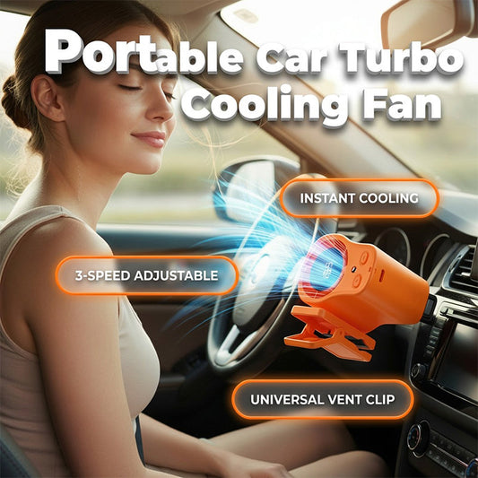 💥Last Day Special Sale 49% OFF💨50K+ SOLD!🚙Hands-Free Personal Cooling Fan with LED Display❄️🌬️