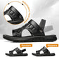 👞Free Shipping & 50% OFF🌿 Dual-Use Hollow Breathable Men’s Cowhide Sandals – Indoor/Outdoor, Cushioned Sole & Perfect for Summer Comfort ☀️
