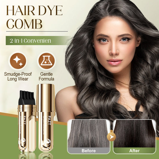 ❤️BUY MORE SAVE MORE ❤️2-in-1 Convenient Hair Dye Comb For Gray Hair