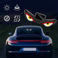 🔥 Final Day: £9.99 Only⏰️Solar Powered Devil's Eye LED Car Warning Light