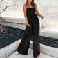 ⏰️Last Day For Free Shipping⌛️Ladies Gather Top Wide Leg Jumpsuit
