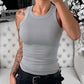 💥Last Day Special Sale Only 9.99£👚Summer Solid Color Slim Fit Vest