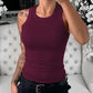 💥Last Day Special Sale Only 9.99£👚Summer Solid Color Slim Fit Vest