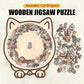 ⏰️Last Day For Free Shipping⌛️Adorable Cat-Shaped Wooden Jigsaw Puzzle