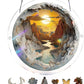 🔥Free Shipping & 50% OFF🔥Acrylic Sunset & Sea Jigsaw Puzzle Window Hanging