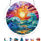 🔥Free Shipping & 50% OFF🔥Acrylic Sunset & Sea Jigsaw Puzzle Window Hanging
