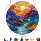 🔥Free Shipping & 50% OFF🔥Acrylic Sunset & Sea Jigsaw Puzzle Window Hanging