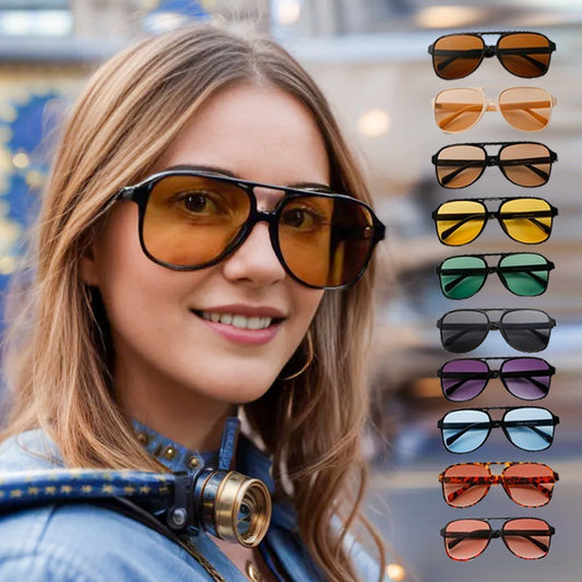 🎁Last Day Promotion 49% OFF🔥Lightweight Retro UV Protection Sunglasses | Vintage Frame, Classic Style & All-Day Comfort. Ideal for Driving, Beach & Daily Use! 😎🌞🛡️