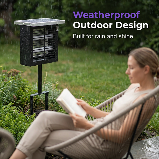 ⏰️Last Day For Free Shipping⌛️Solar-Powered Outdoor Bug Zapper