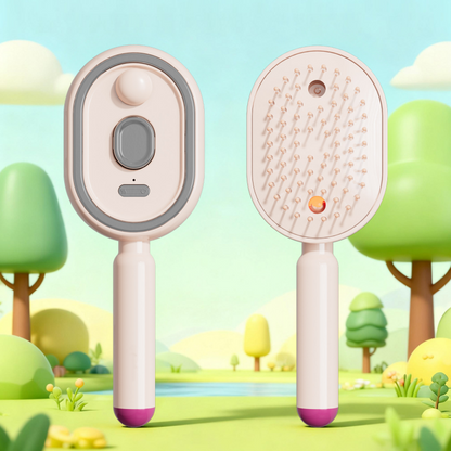 🔥Free Shipping & 50% OFF🔥Electric Spray & Massage Hair Brush