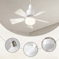 🔥Free Shipping & 50% OFF🔥2-in-1 Portable Ceiling Fan & Light With Remote Control