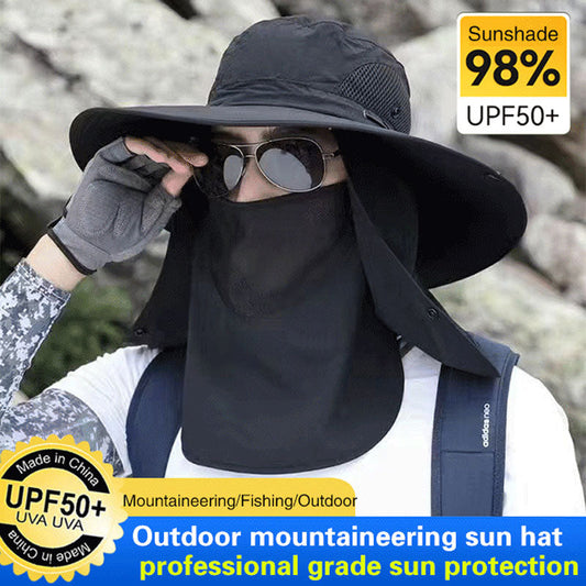 💥 Last Day! Only £9.99 🧢Outdoor Mountaineering Sun Hat