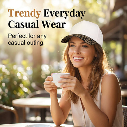 Unisex Casual Embroidered Color-Blocked Baseball Cap