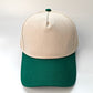 Unisex Casual Embroidered Color-Blocked Baseball Cap
