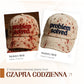 A universal everyday cap with a dark blood stain motif
