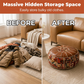 🎁Last Day Promotion 49% OFF🔥Multifunctional Storage Ottoman Pouf