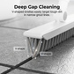 😍2026 NEW SALE-49% OFF😍2-in-1 Grout & Corner Scrubber Brush with Squeegee