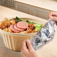 30PCS Reusable Aluminum Foil Food Covers